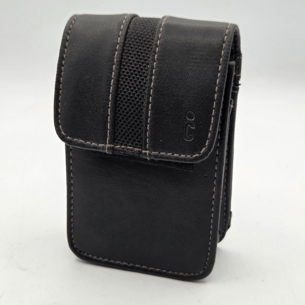 ICON Digital Camera Case Black Leather